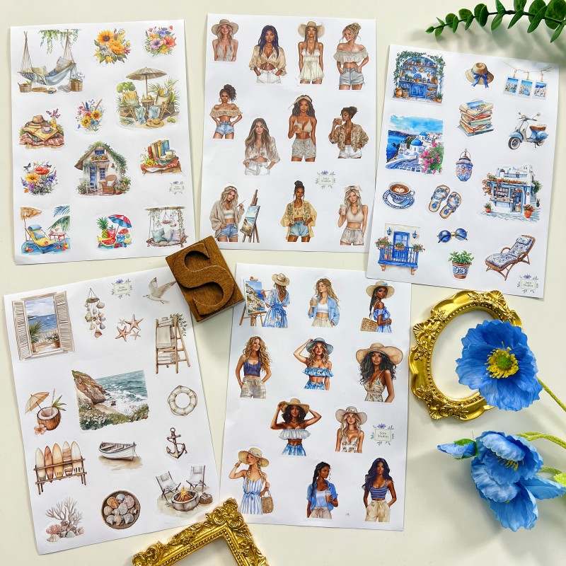 Seaside Getaway Sticker 5Sheets