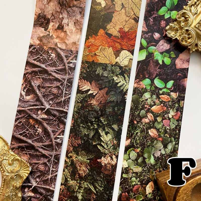 Natural Texture Library Washi Tape Roll