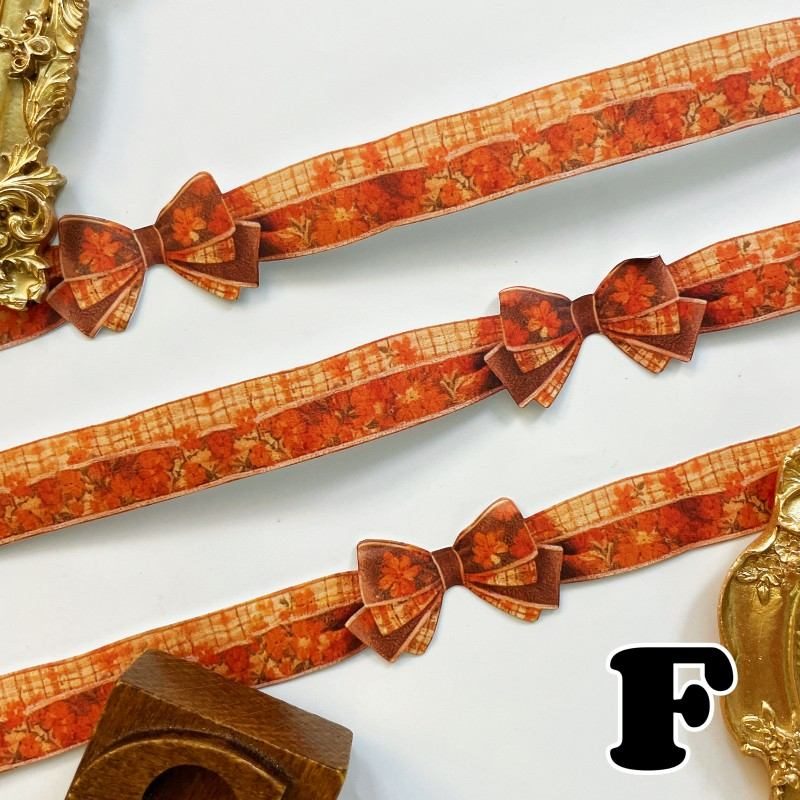 Weaving Art Kraft Paper Sticker Roll