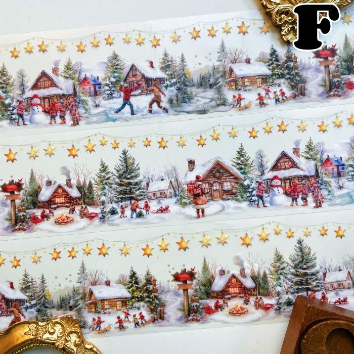 Mistletoe Light PET Tape Roll