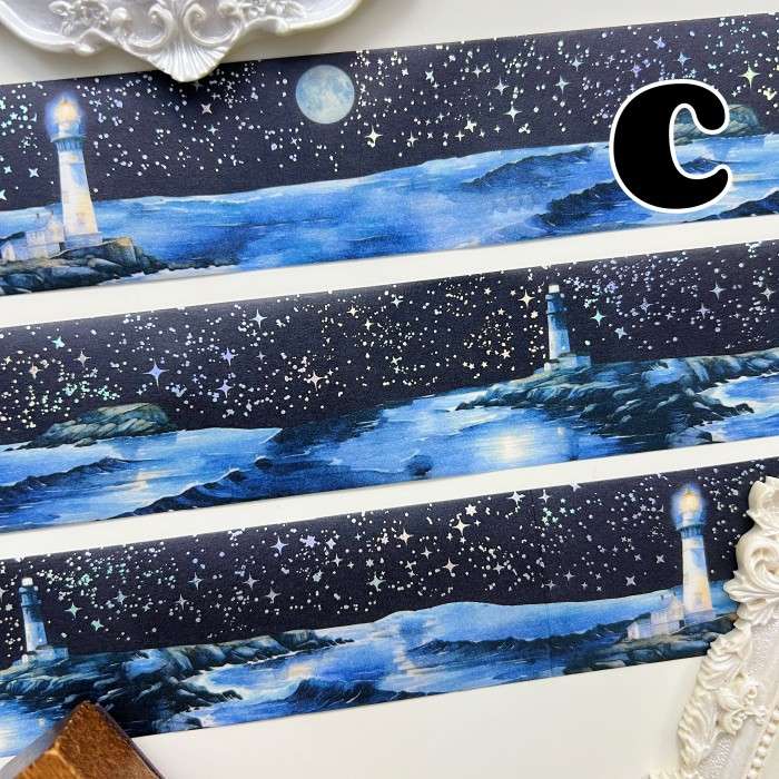 Night City Washi Tape Roll