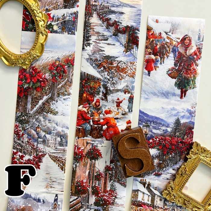 Christmas City Washi Tape Roll