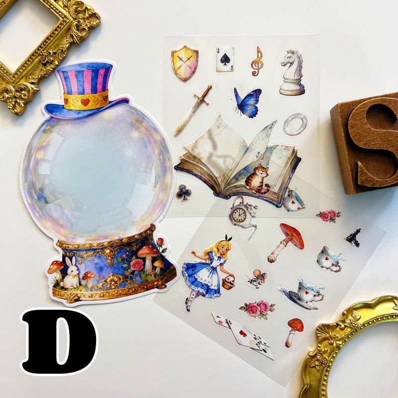 Wonderland Escape Sticker