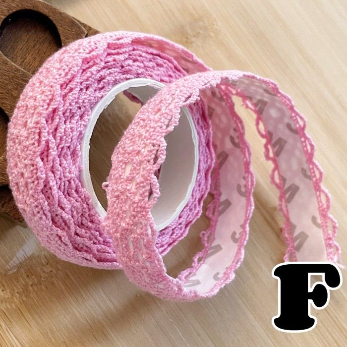 Fabric Yarn Selfadhesive Sticker Roll