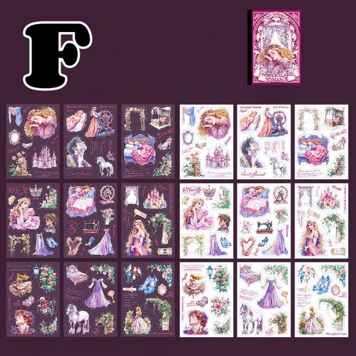 Fairy Tale Sequels Sticker Book 18Sheets