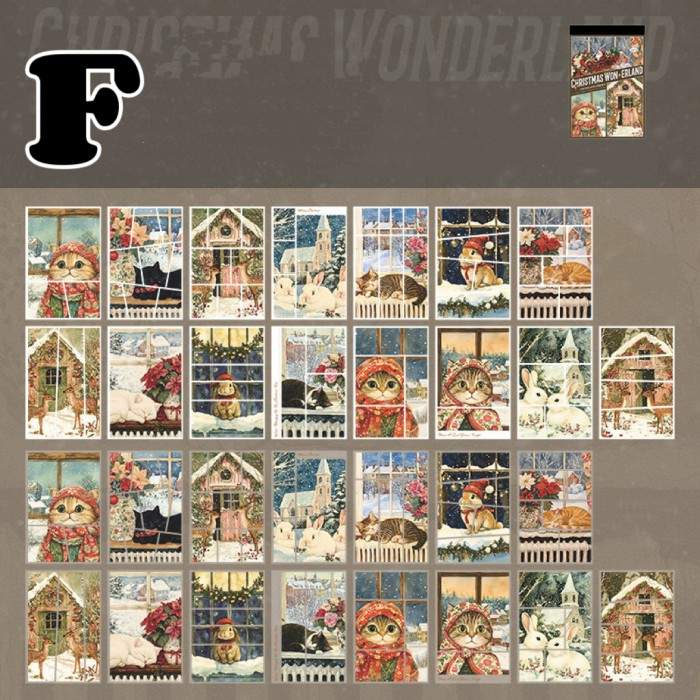 Christmas Wonderland Sticker Book 30Sheets