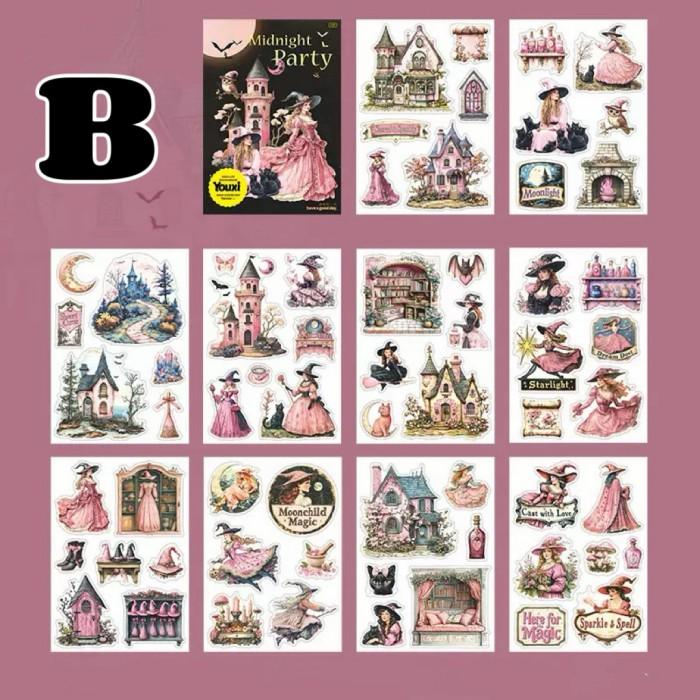 Midnight Bash Sticker Book 20Sheets