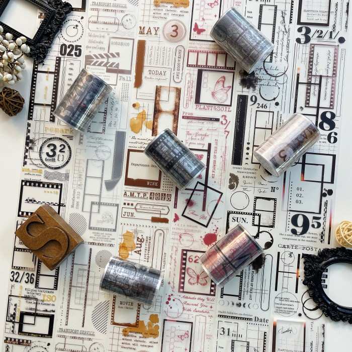 Collage Diary PET Tape Roll