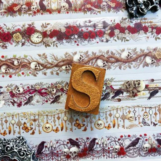 Dark Night Rose PET Tape Roll