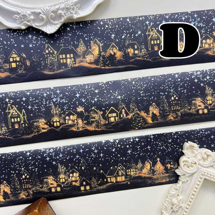 Night City Washi Tape Roll