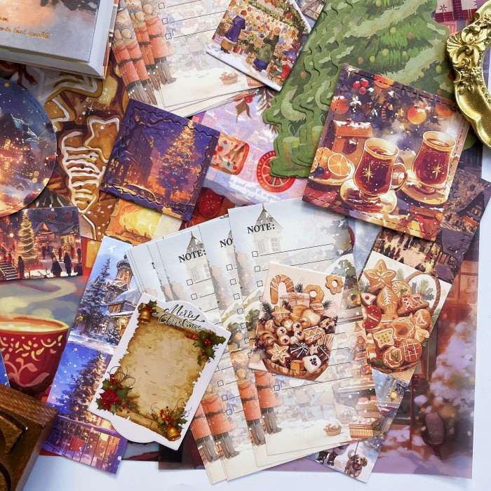 Christmas Waltz Ephemera Kit 120PCS