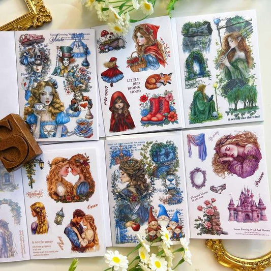 Fairy Tale Sequels Sticker Book 18Sheets