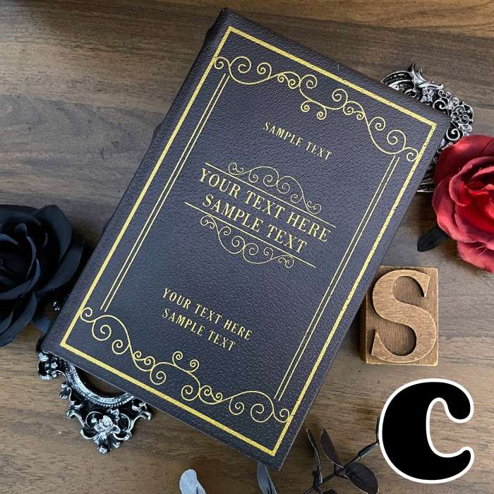 Vintage Book Shaped Storage Box