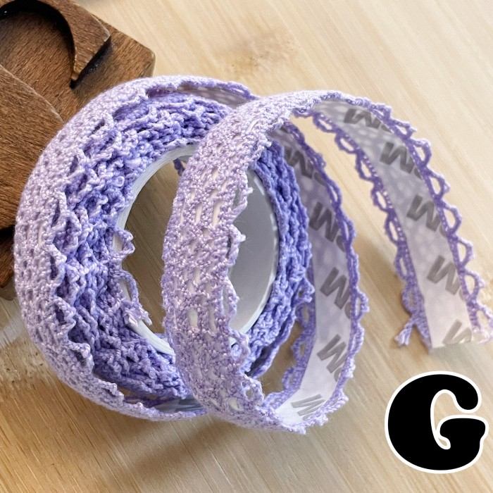 Fabric Yarn Selfadhesive Sticker Roll