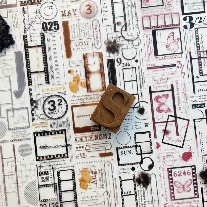 Collage Diary PET Tape Roll