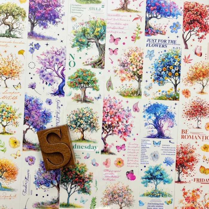 Blossom Forest PET Tape Roll
