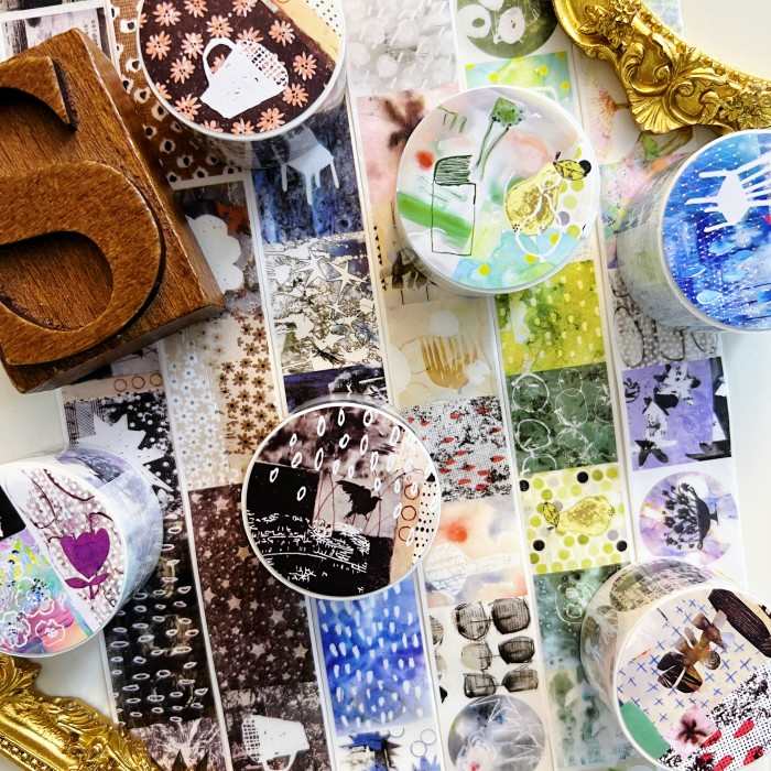 Unordered Splicing Washi Tape Roll