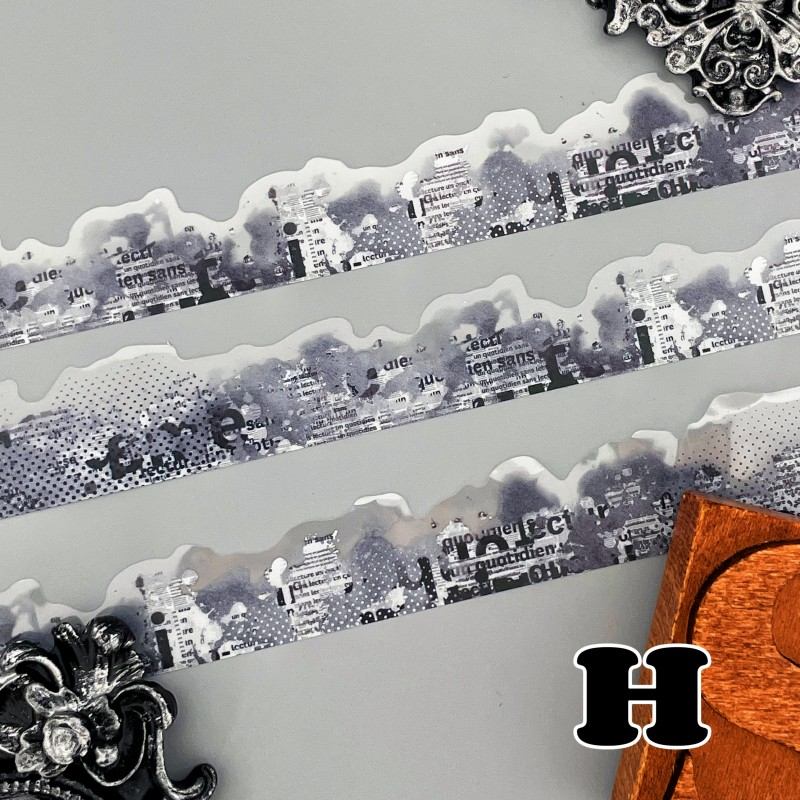 Color Ink Word PET Tape Roll
