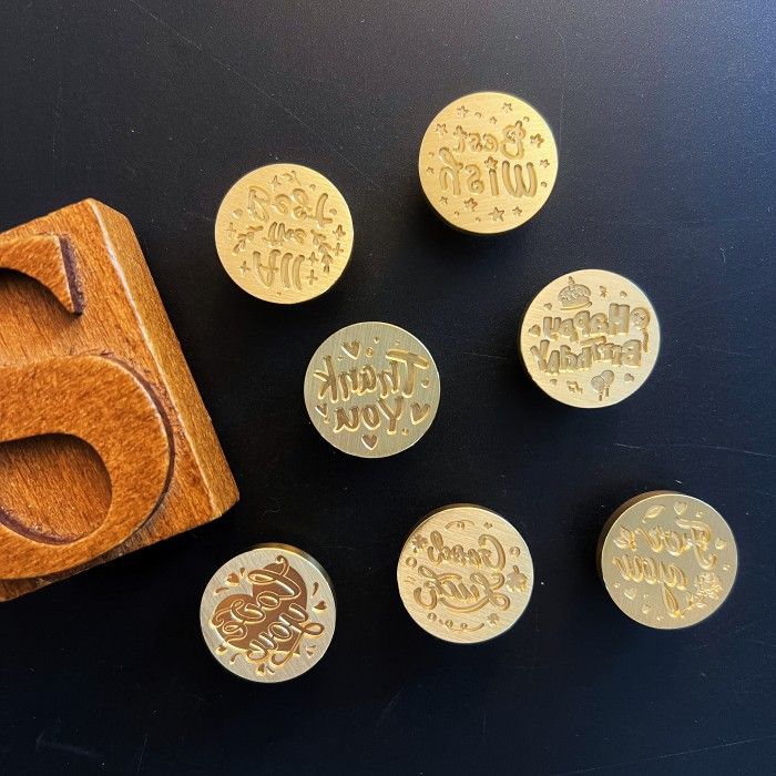 Kind Wishes Sealing Wax Stamp