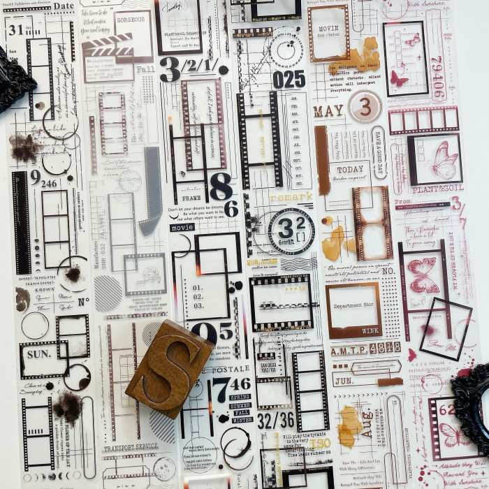 Collage Diary PET Tape Roll