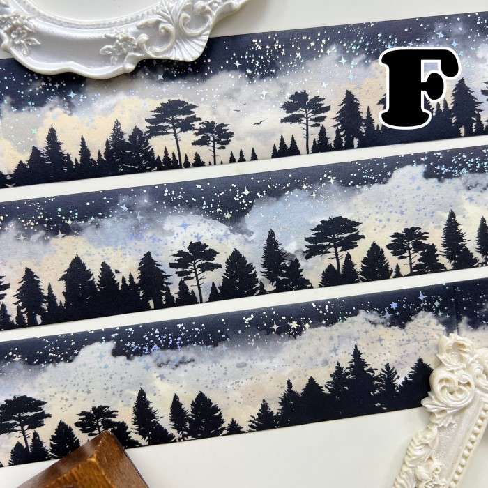 Night City Washi Tape Roll
