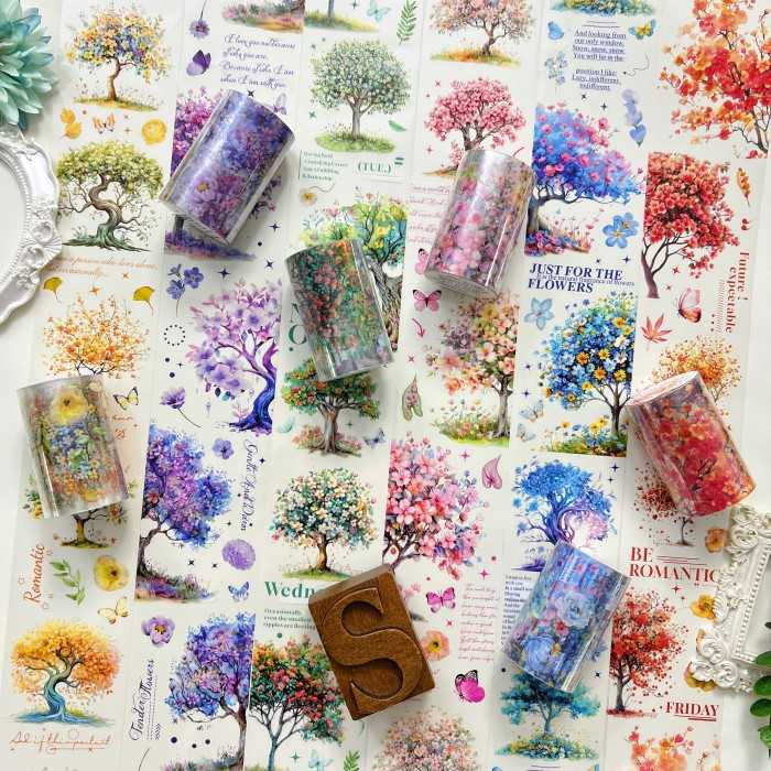 Blossom Forest PET Tape Roll