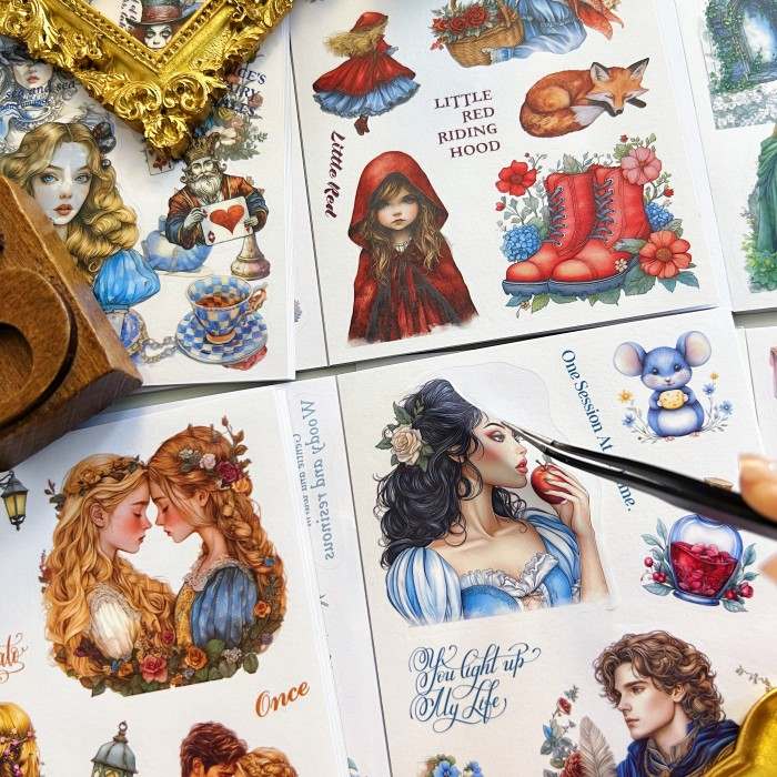 Fairy Tale Sequels Sticker Book 18Sheets