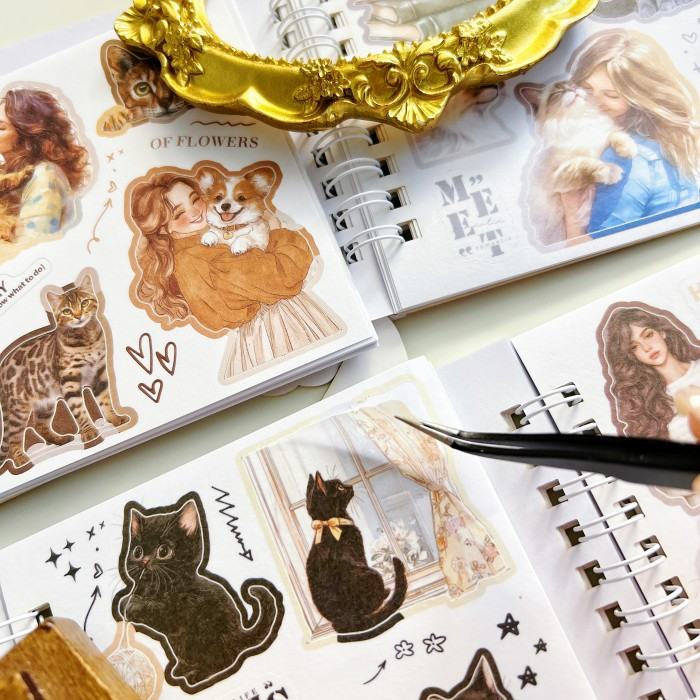 Pet Diary Sticker Book 20Sheets