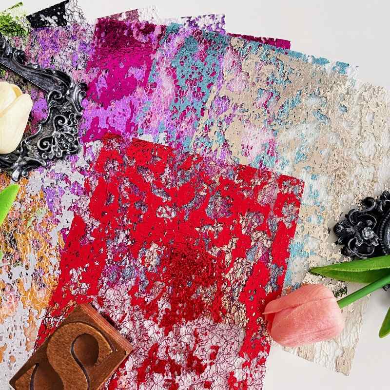 Sparkle Marbling Meshes 10Sheets