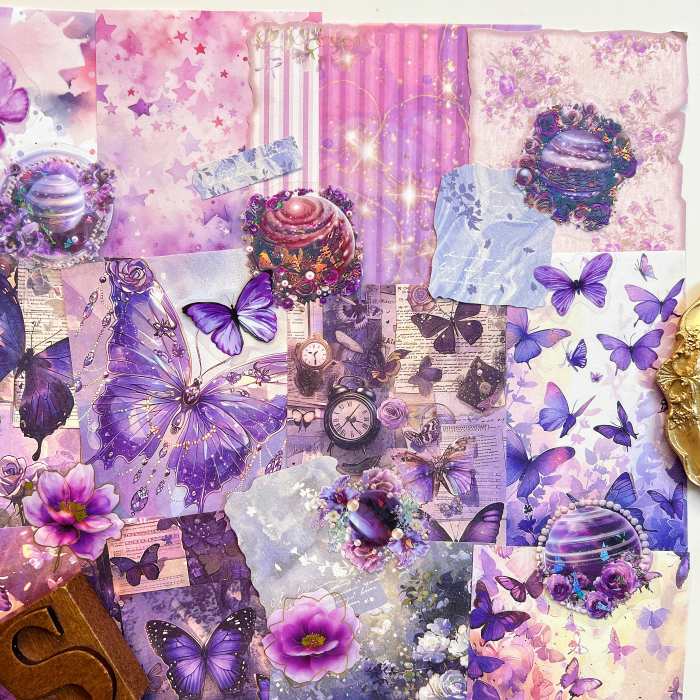Amethyst Ephemera Mystery Kit