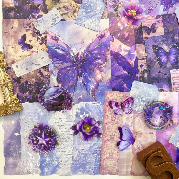 Amethyst Ephemera Mystery Kit