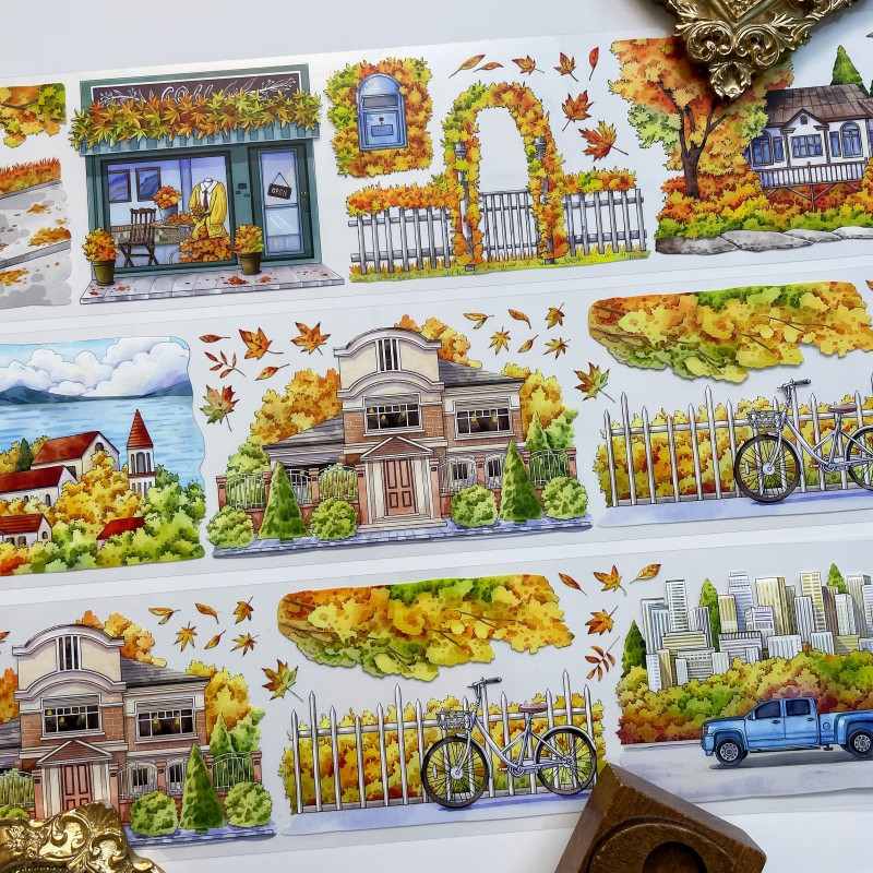 Autumn Murmur PET Tape Roll | BOBO YU