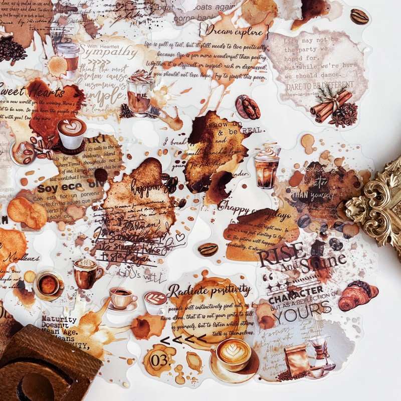 Coffee Aroma Sticker 60PCS