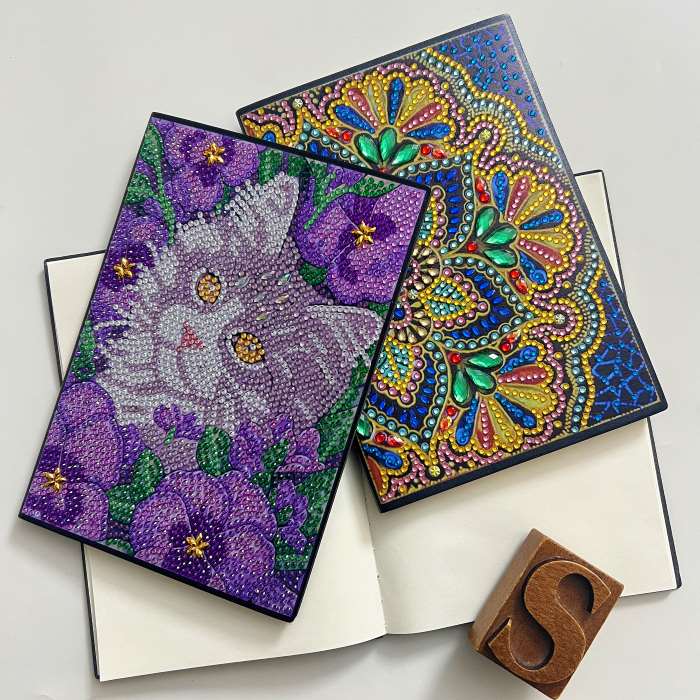 Animal Diamond Painting Dots Notebook Kit
