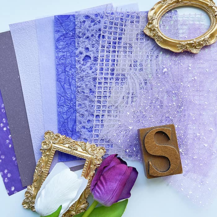 Glacial Lilac Assorted Set 10Sheets