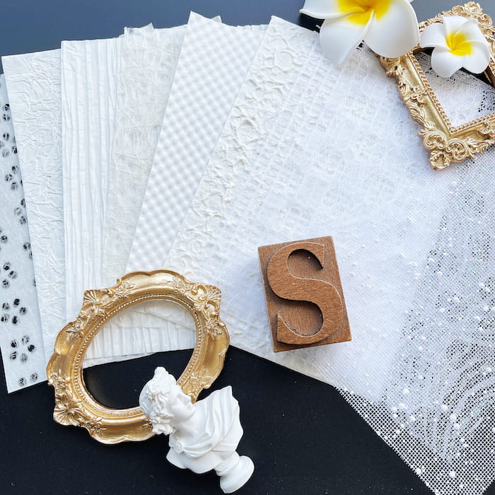 Dewy White Assorted Set 10Sheets