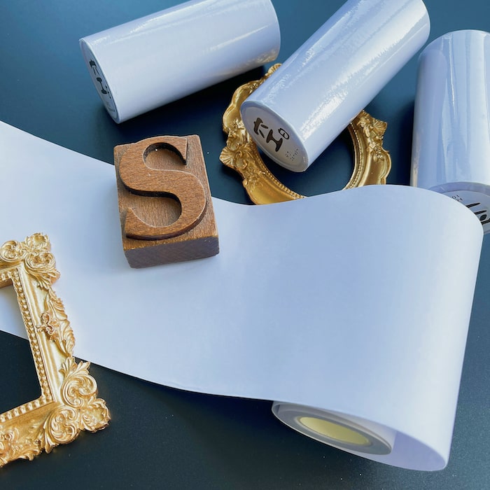 White Base Tape Roll