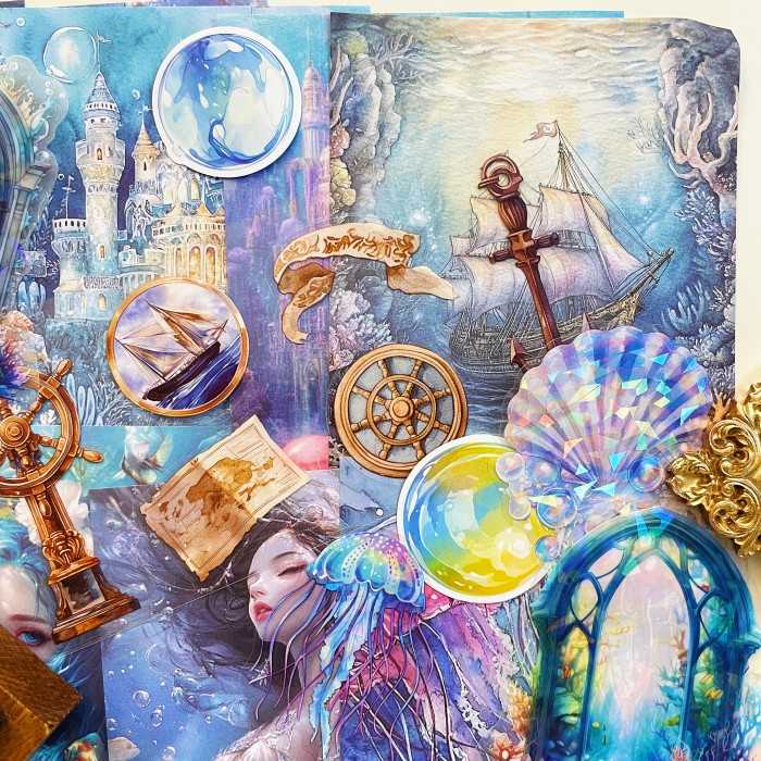 Marine Legend Ephemera Mystery Kit 65PCS