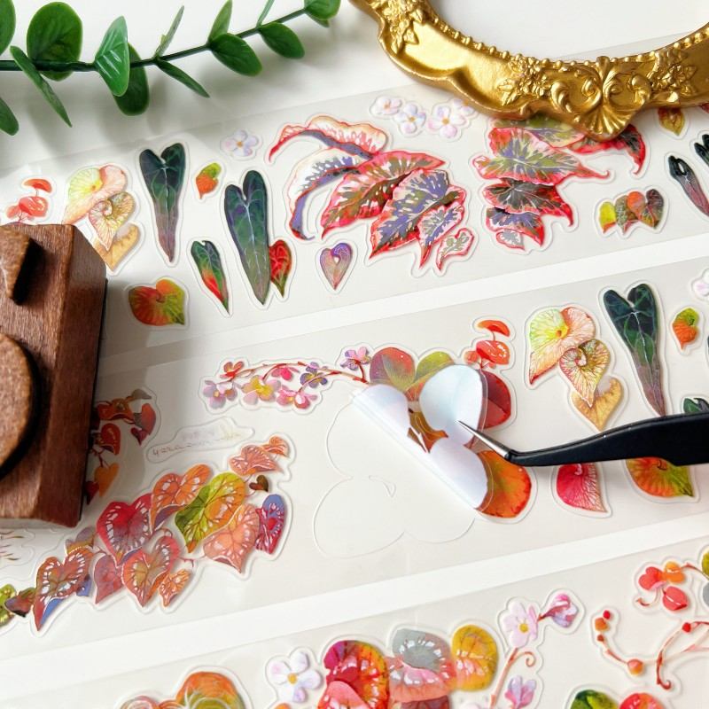 Leaf Mirage PET Tape Roll | Moodtape