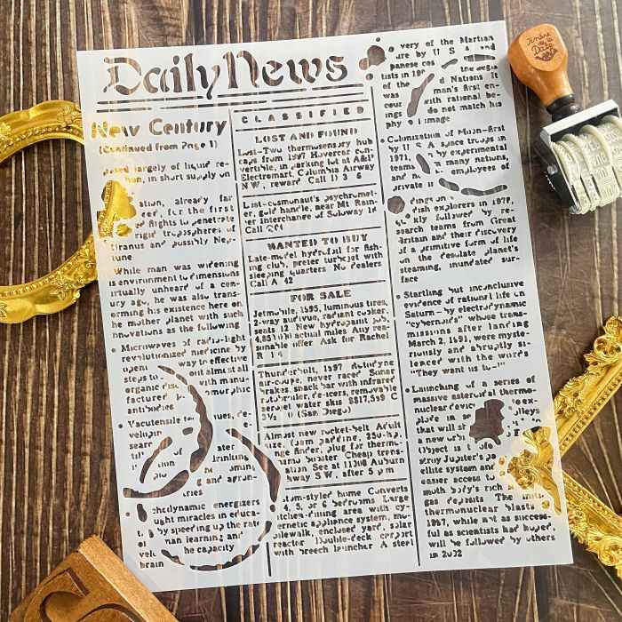 DIY Decorative Stencil NO.27