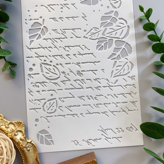 DIY Decorative Stencil NO.65
