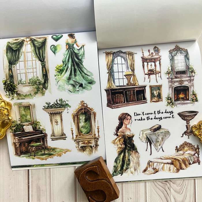 Walk Into The Forest Sticker Book 20Sheets
