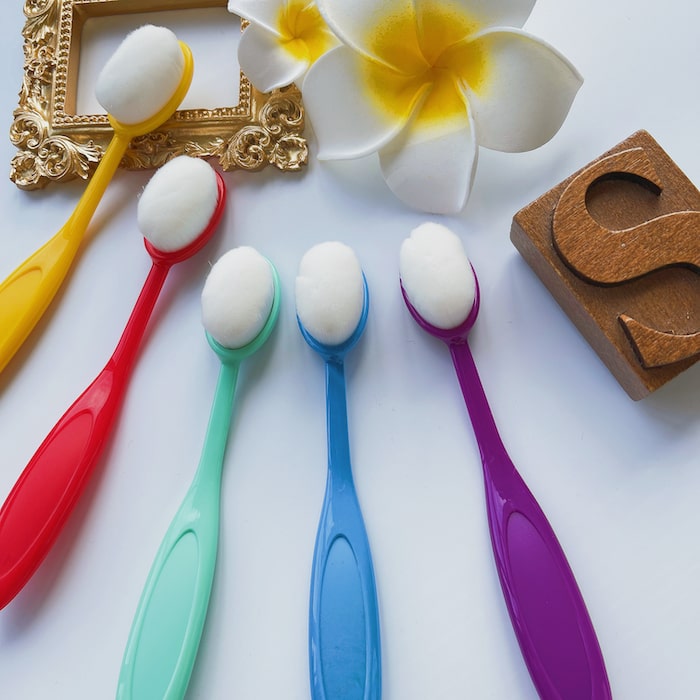 Ink Blending Stencil Brush Set 5PCS