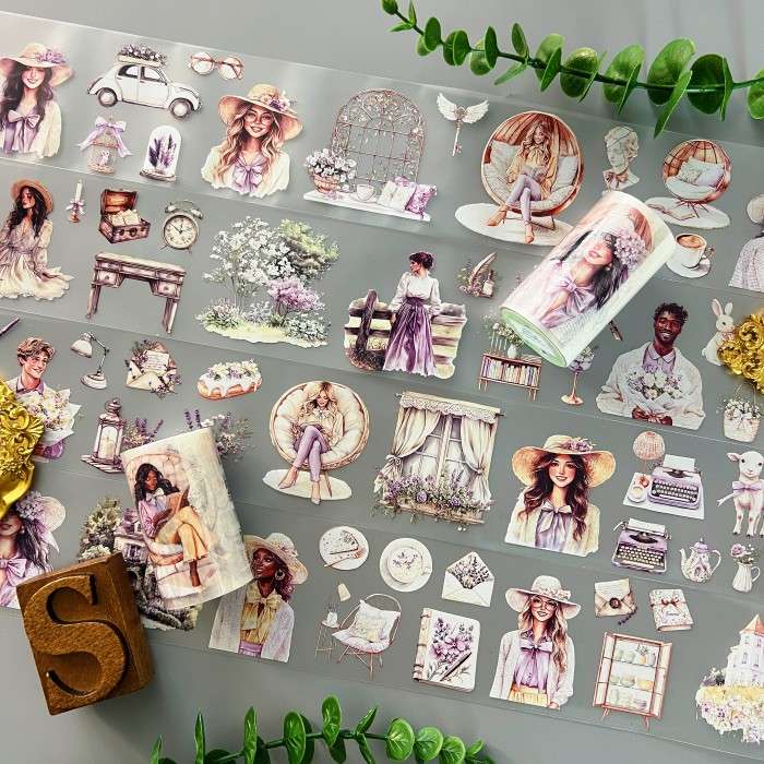 Wildflower Novel PET Tape Roll