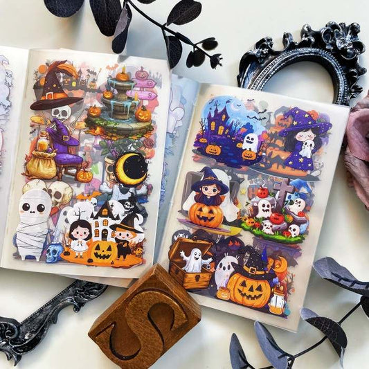 Halloween Castle Sticker Book 20Sheets