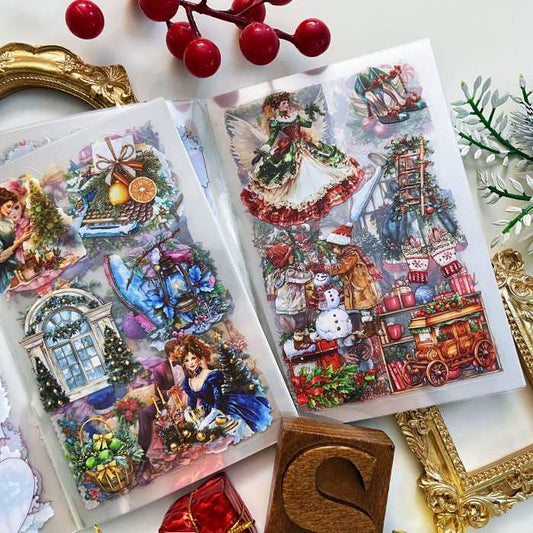Christmas Letter Sticker Book 20Sheets