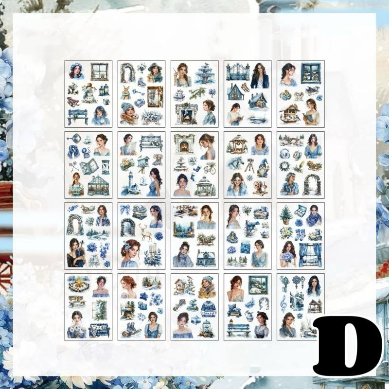 Whisper Year Sticker Book 20Sheets