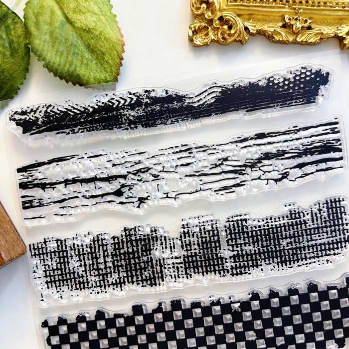 Worn Patterns Clear Stamp