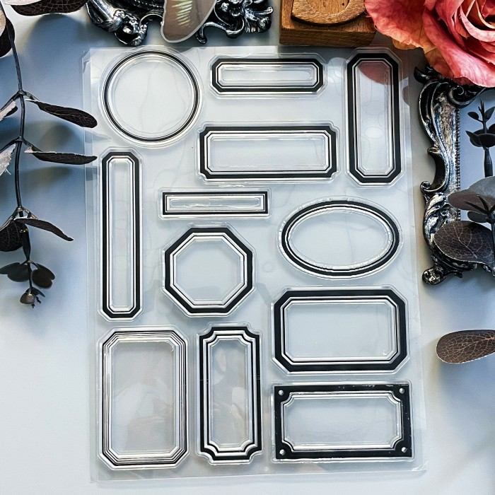 Blank Tags Clear Stamp