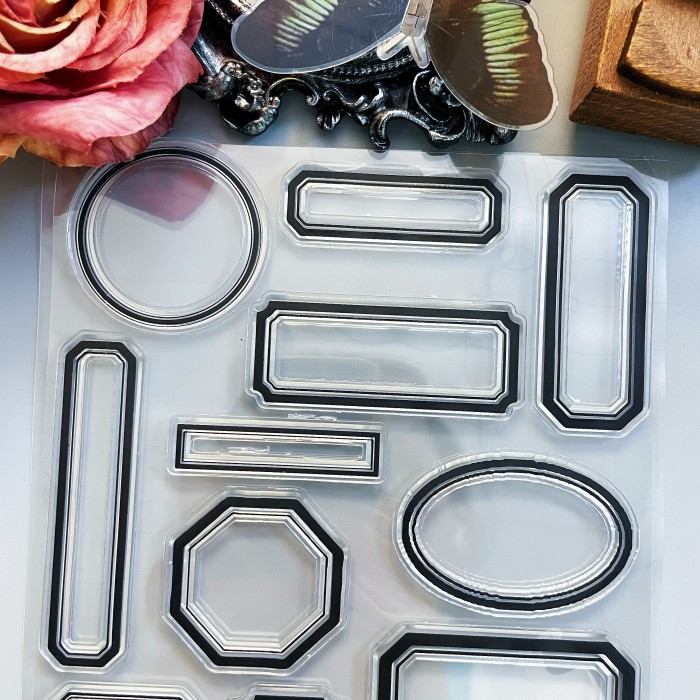 Blank Tags Clear Stamp